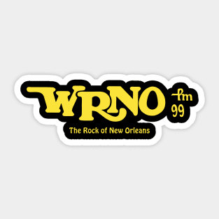 WRNO Radio - New Orleans Sticker